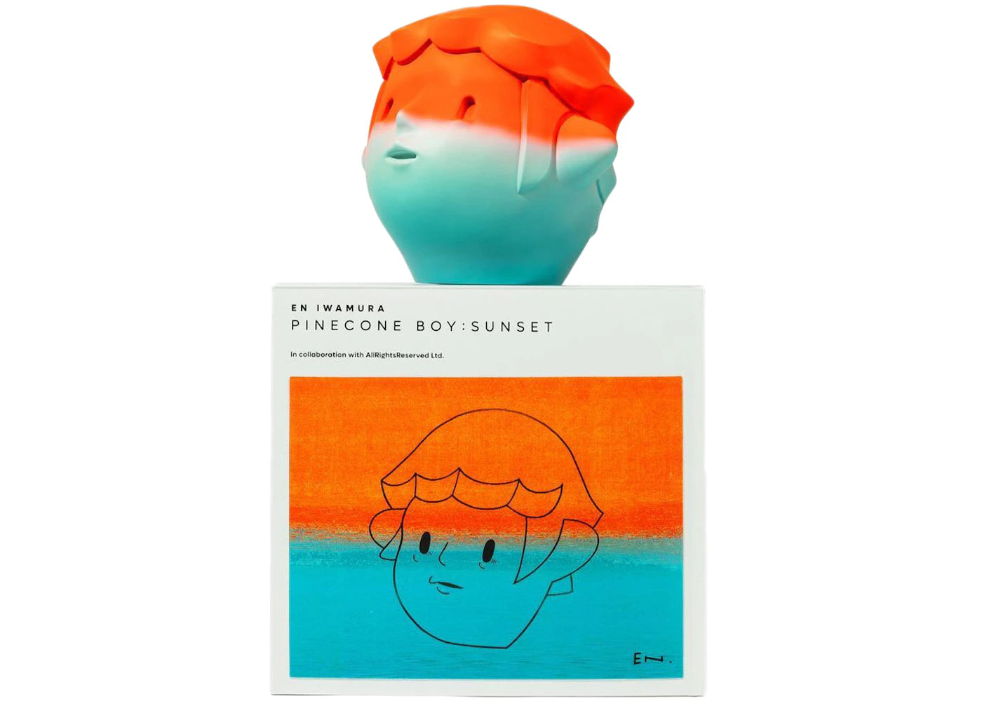 En Iwamura Pinecone Boy: Sunset Vinyl Figure