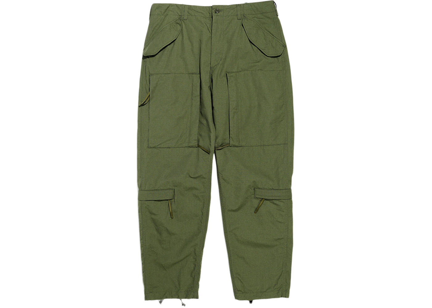 Engineered Garments Aircrew Flight Satin Nylon Pant Olive