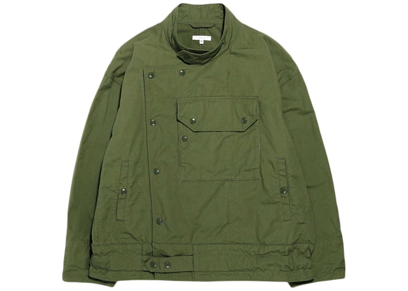 Engineered Garments Moto Cotton Ripstop Jacket Olive