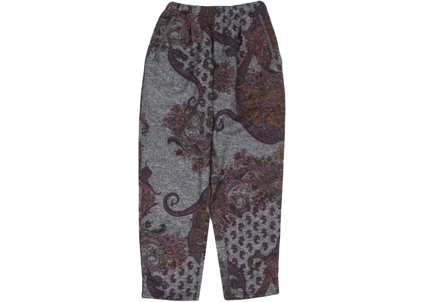 Engineered Garments Paisley Print Wool Jog Pant Grey