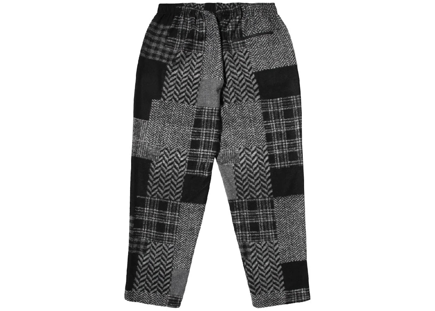 Engineered Garments Patchwork Knit Jog Pant Black/Grey