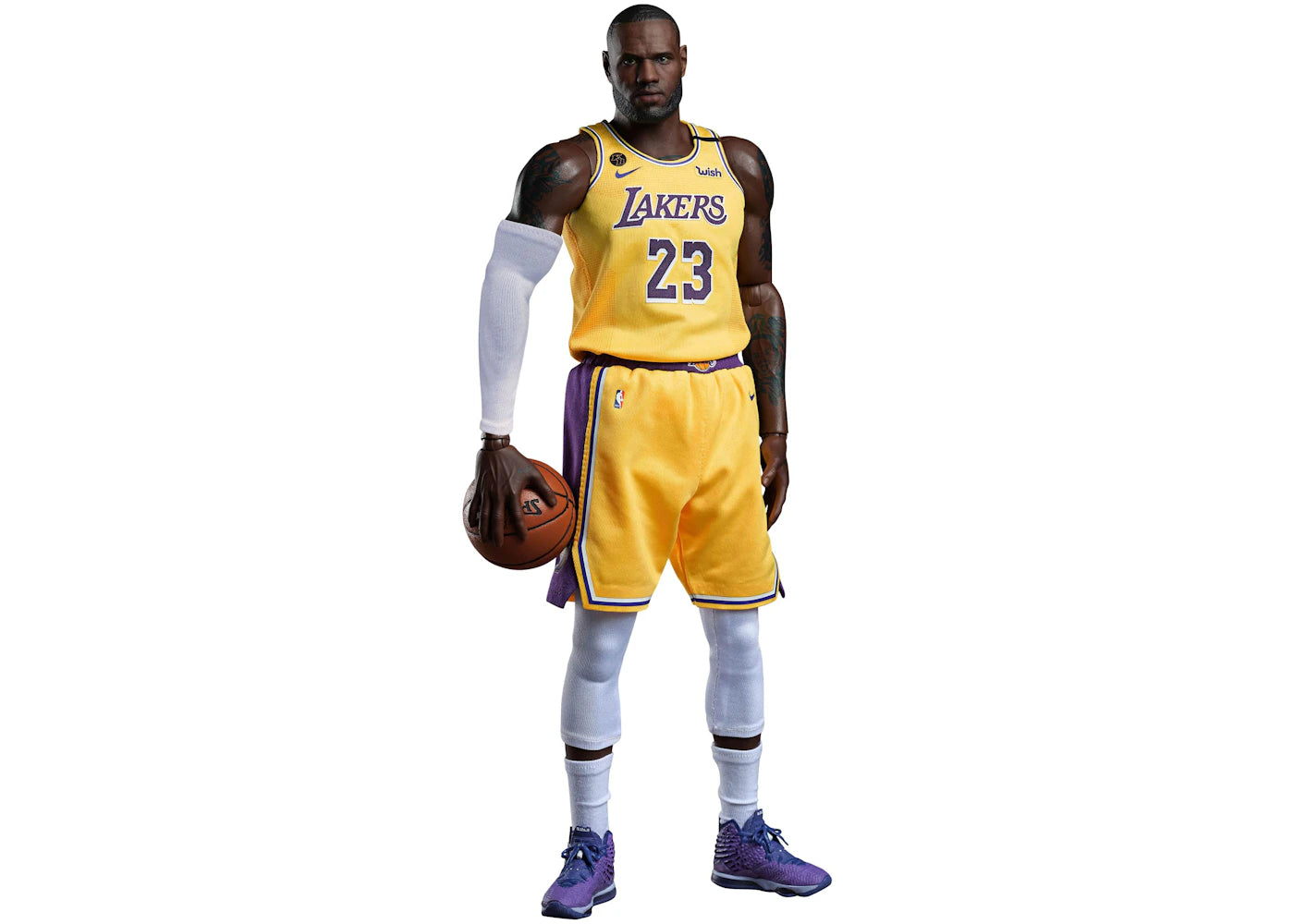 Enterbay x NTWRK Exclusive Real Masterpiece NBA Collection LeBron James Action Figure