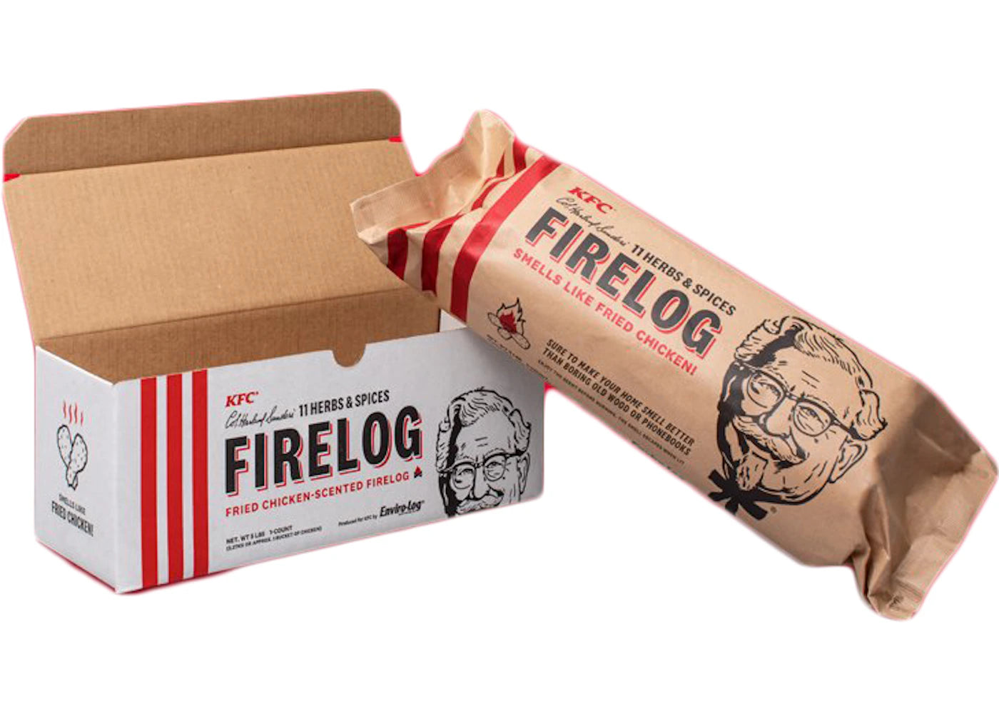 Enviro-Log KFC Limited Edition 11 Herbs & Spices Firelog