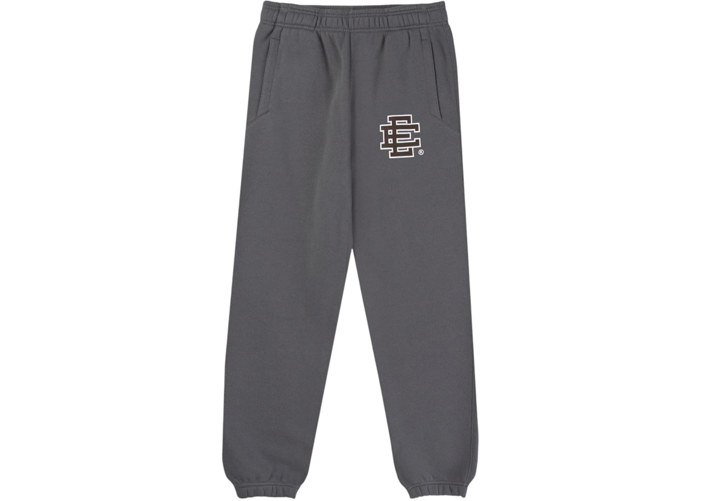 Eric Emanuel EE Basic Cuff Sweatpant Charcoal/Brown