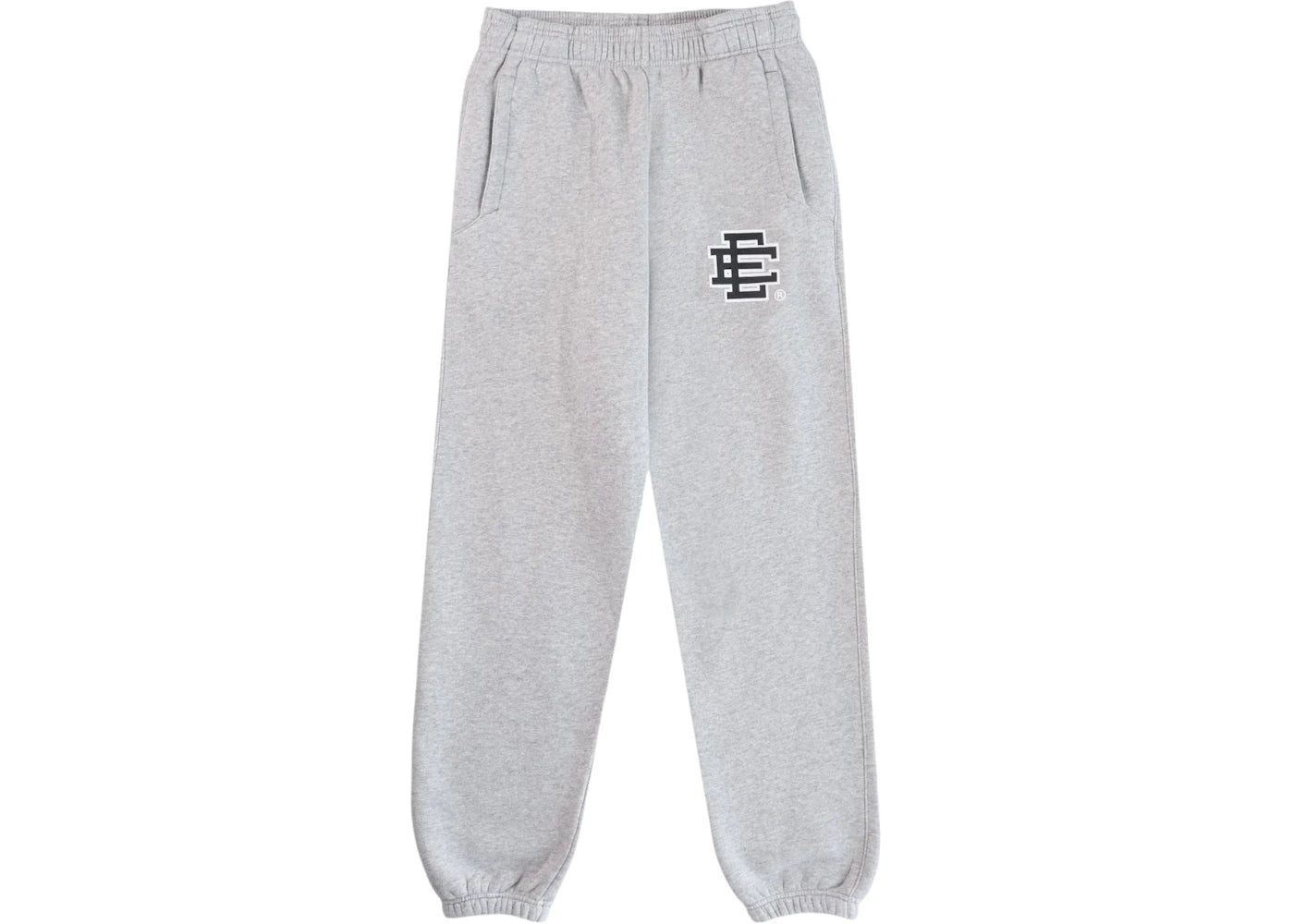 Eric Emanuel EE Basic Cuffed Sweatpant Heather Grey/Black