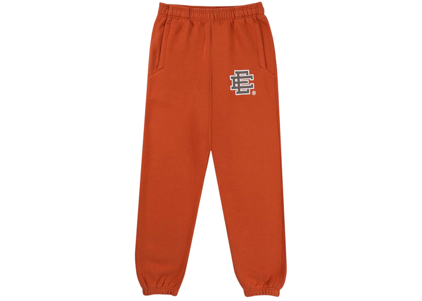 Eric Emanuel EE Basic Cuffed Sweatpant Orange/Grey