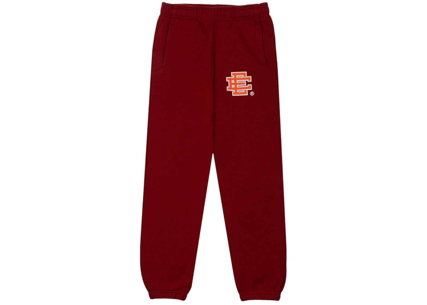 Eric Emanuel EE Basic Cuffed Sweatpant Red/Orange