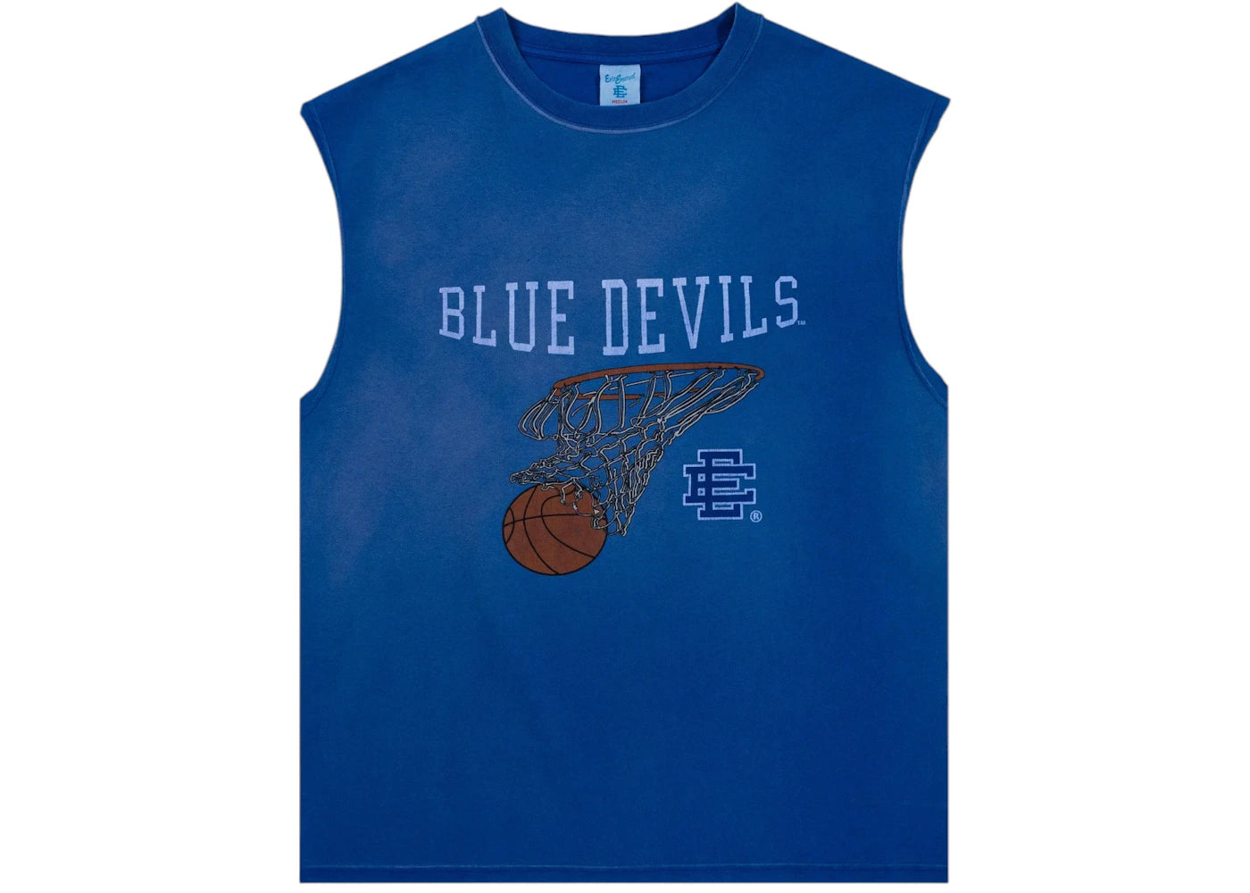 Eric Emanuel EE Basic Florida Duke University Cutoff Washed Blue/Navy EE