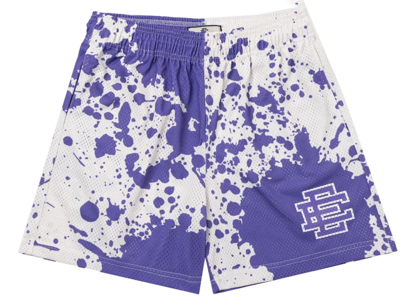 Eric Emanuel EE Basic Short Purple Paint Spill