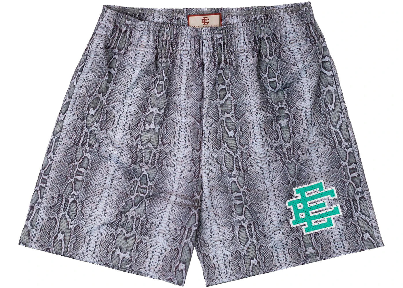 Eric Emanuel EE Basic Shorts Snakeskin/Teal