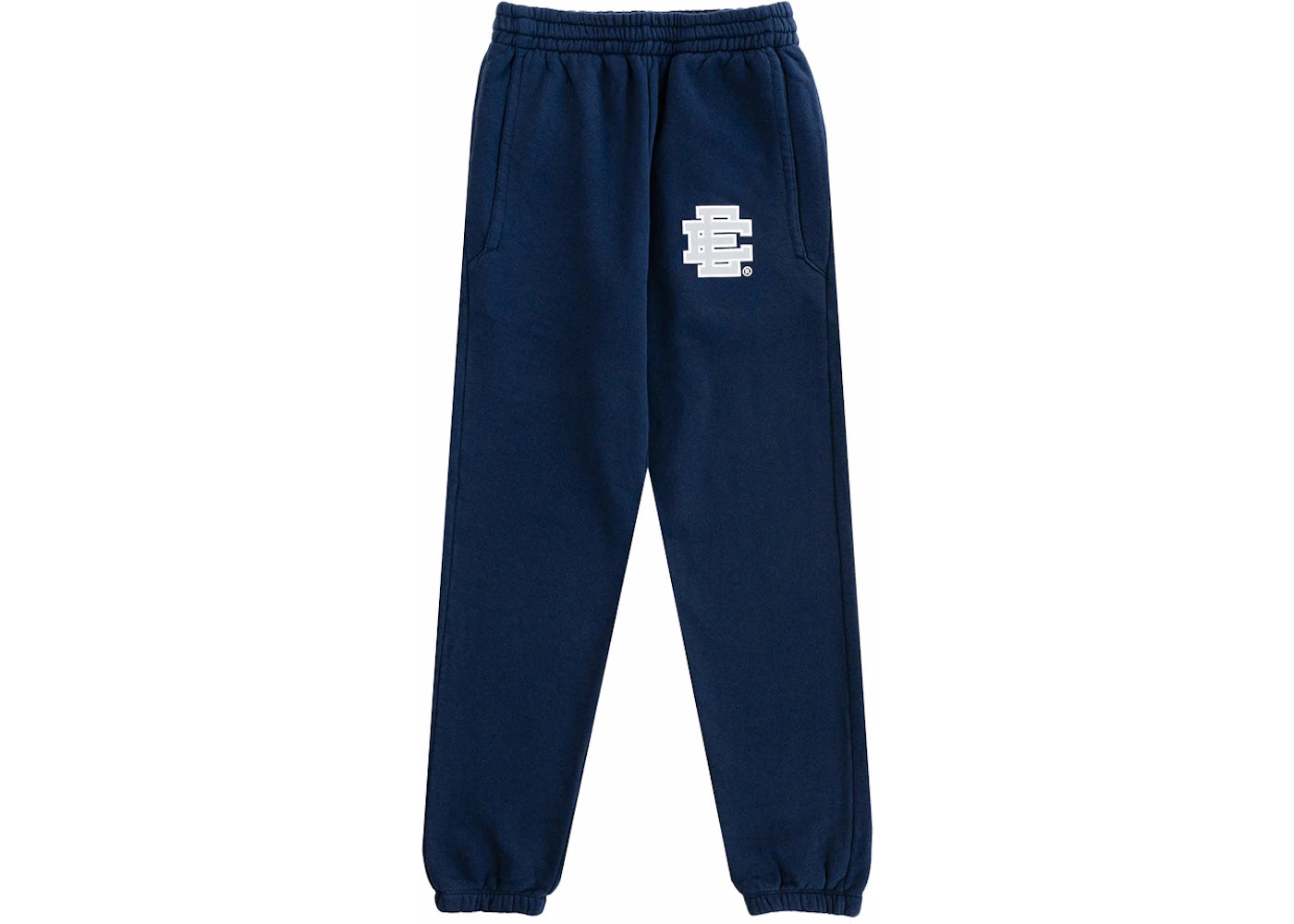 Eric Emanuel EE Basic Sweatpant Navy/Screenprinted Gray
