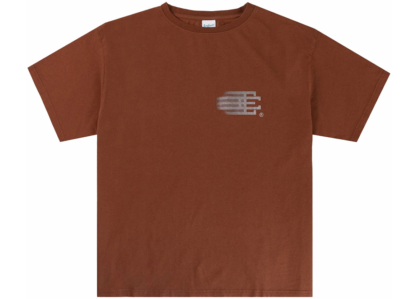 Eric Emanuel EE Basic T-Shirt Brown/Reflective Grey