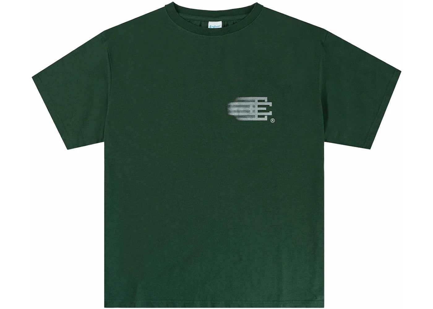 Eric Emanuel EE Basic T-Shirt Dark Green/Reflective Grey