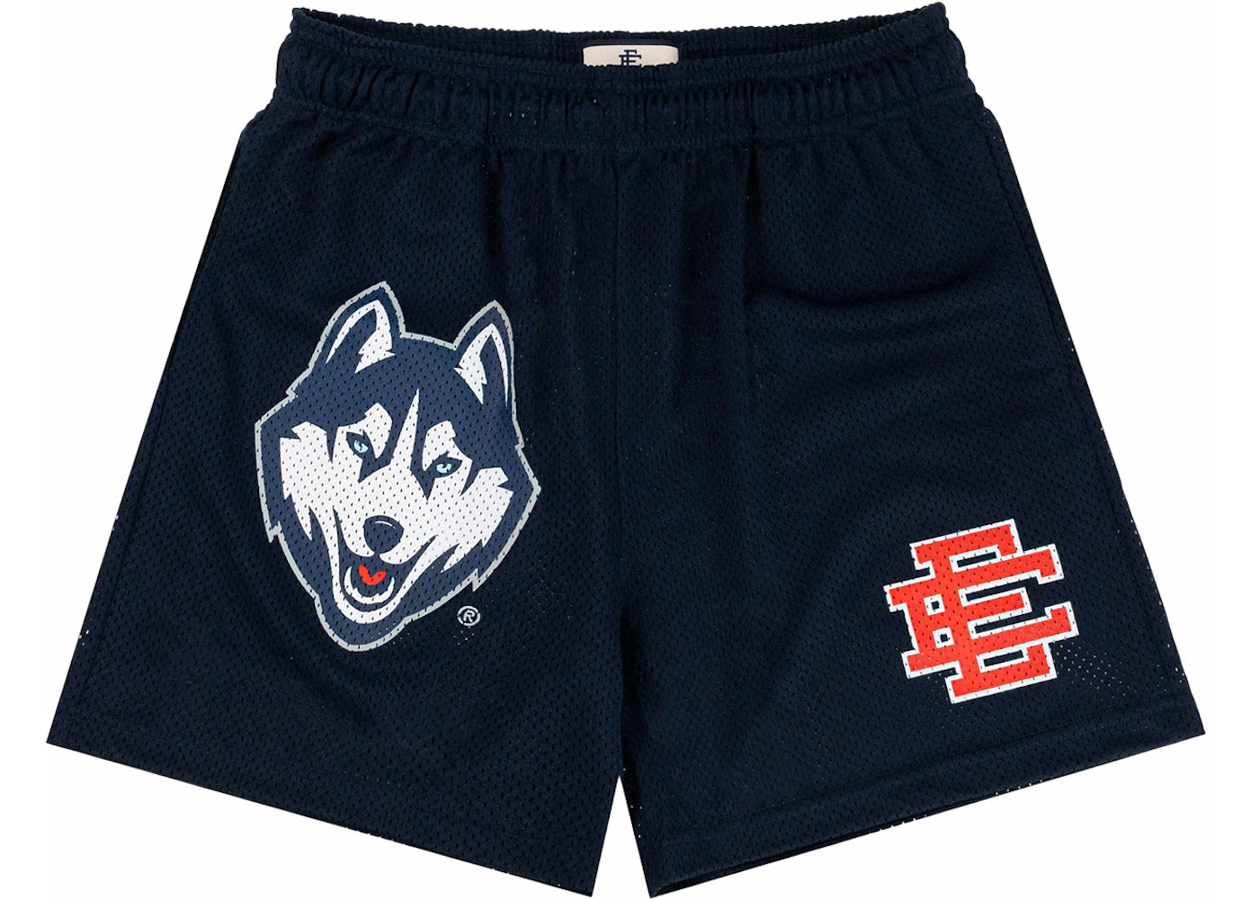 Eric Emanuel EE Basic UCONN Short Navy/Red