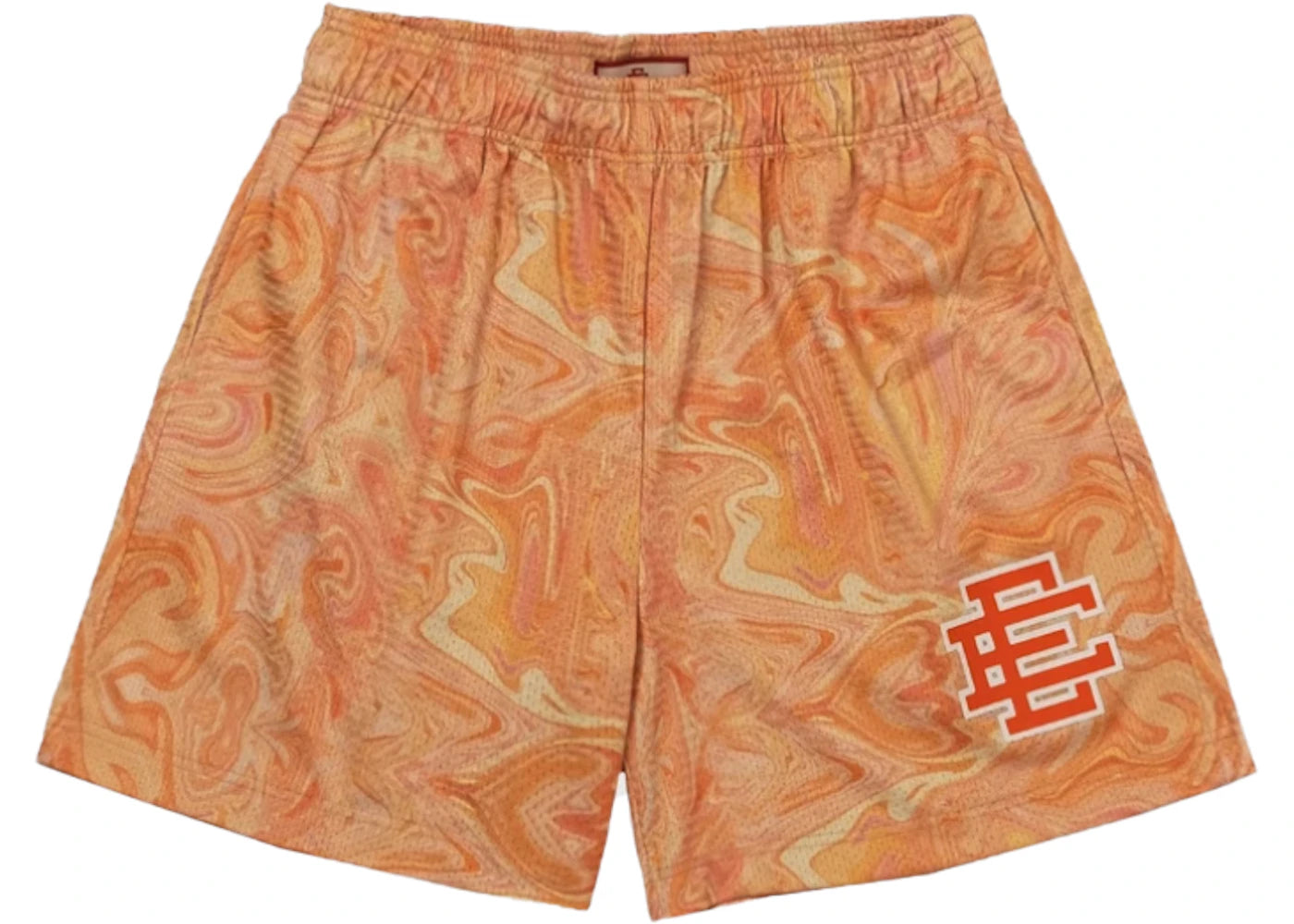 Eric Emanuel EE Can of Paint Basic Shorts Orange