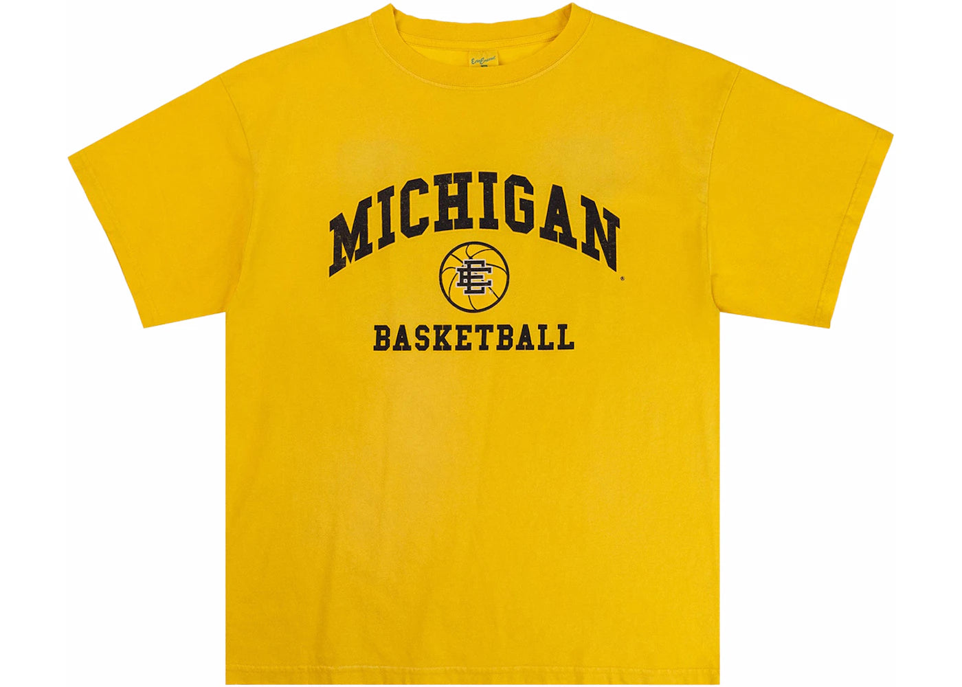 Eric Emanuel EE College Michigan Tee Washed Maize