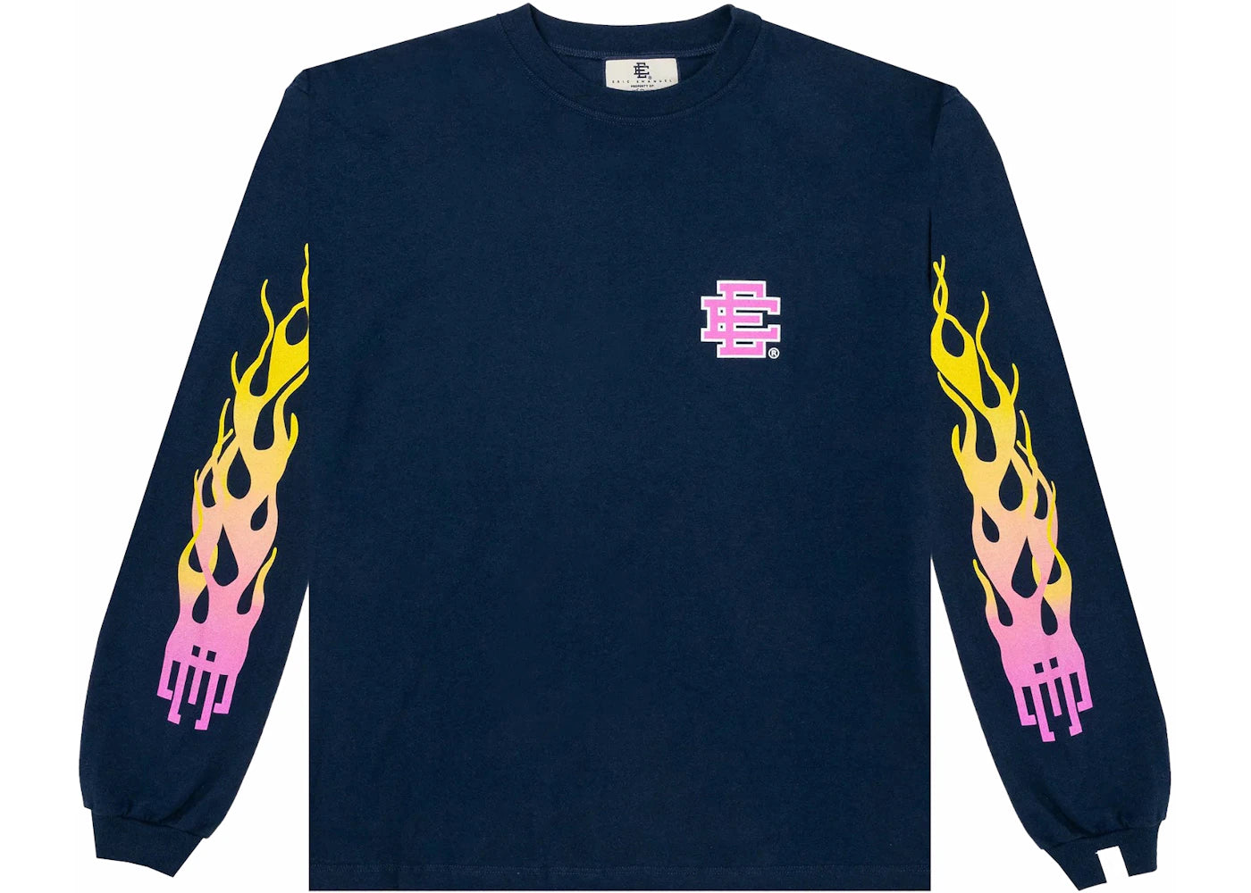 Eric Emanuel EE Long Sleeve T-Shirt Navy