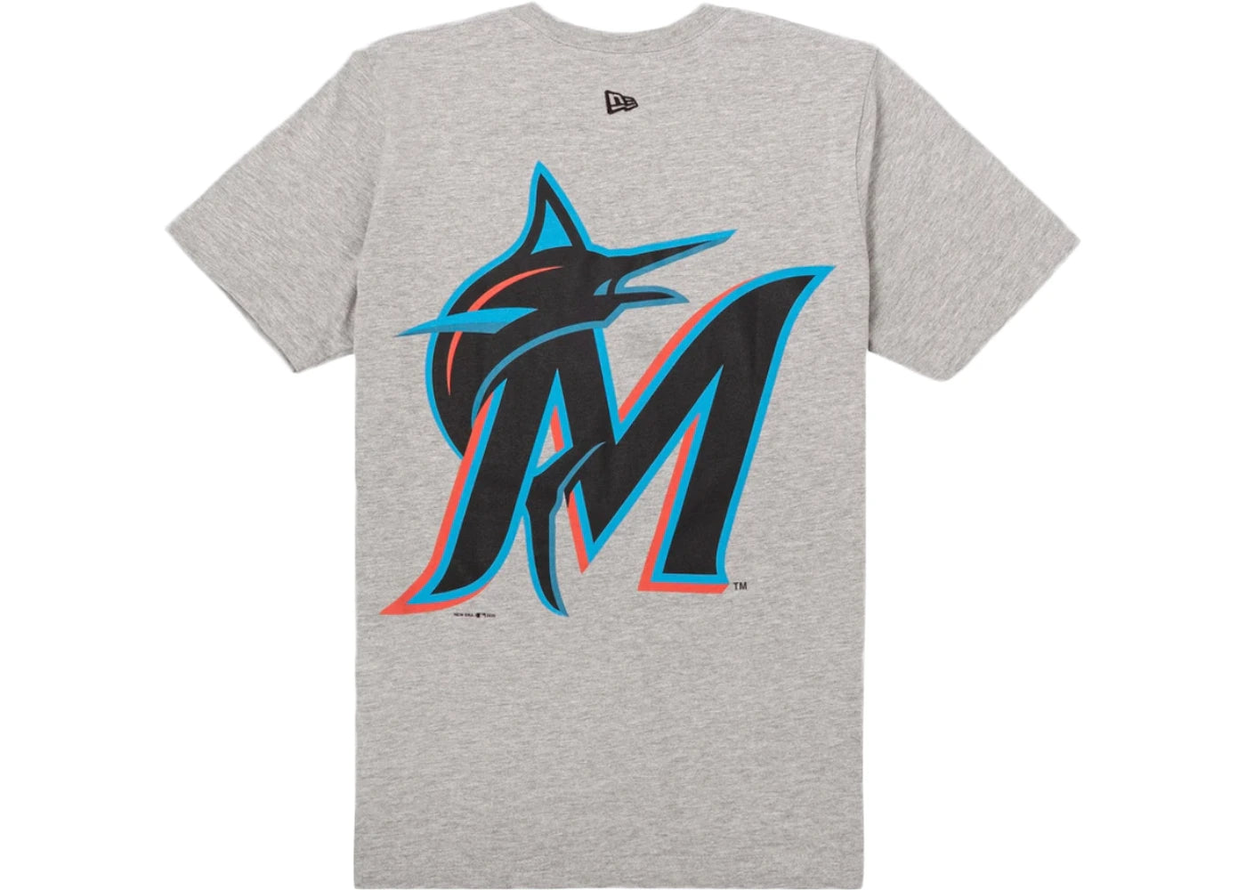 Eric Emanuel EE MLB Marlins T-shirt Grey Heather