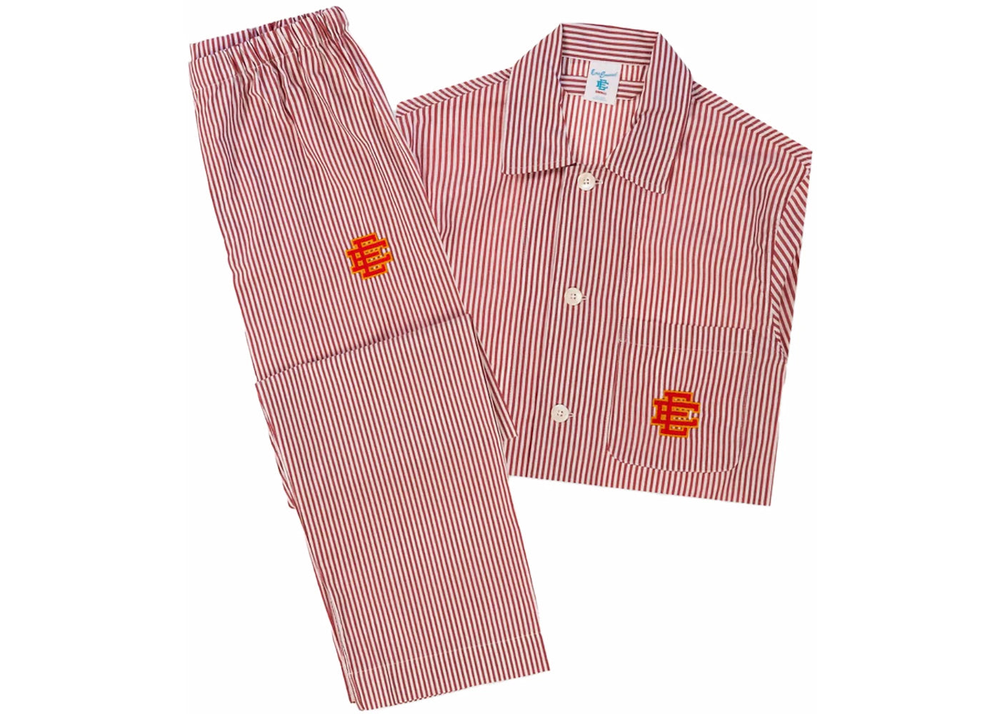 Eric Emanuel EE Pajamas Red/Red
