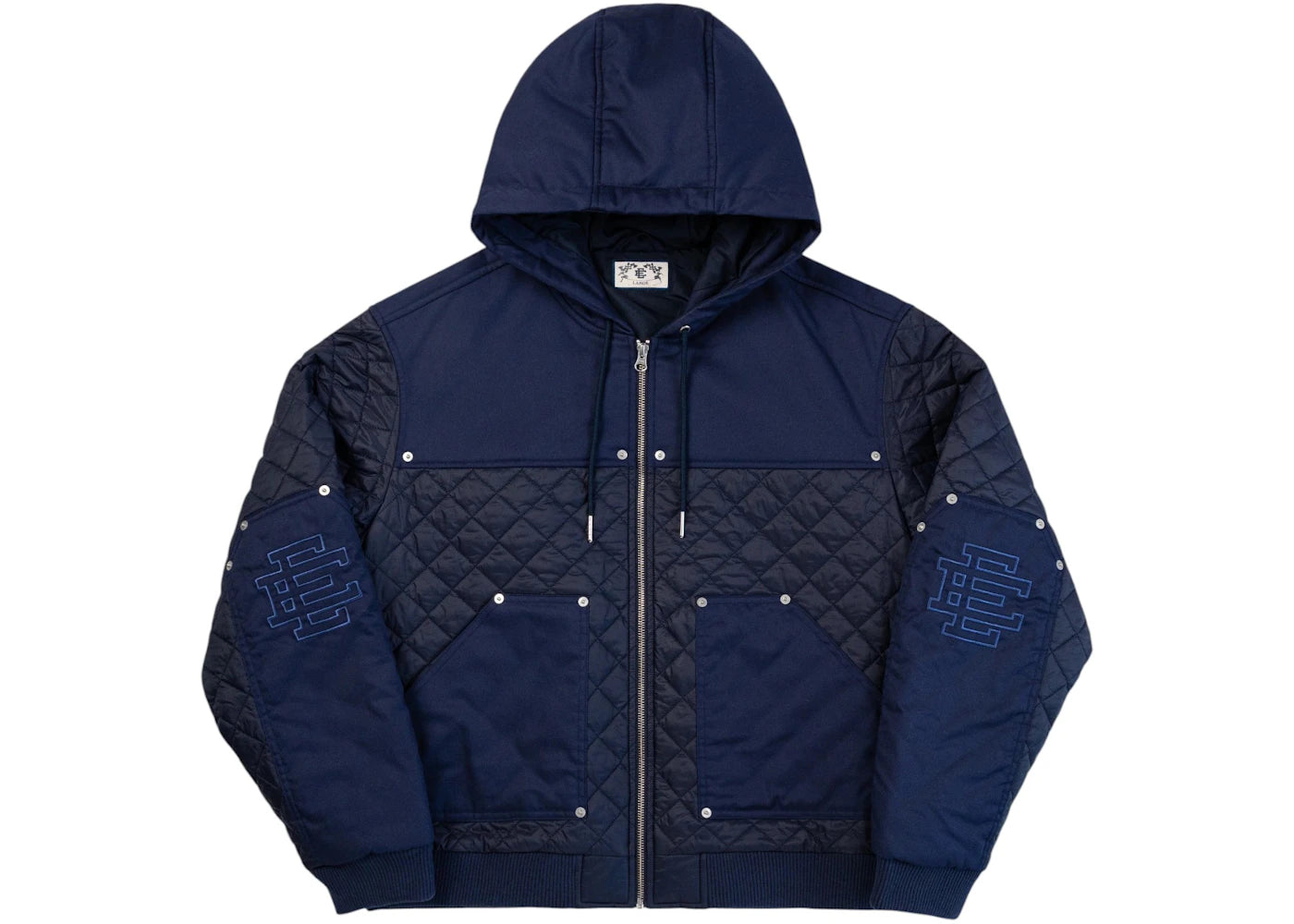 Eric Emanuel EE Quilted Jacket Navy