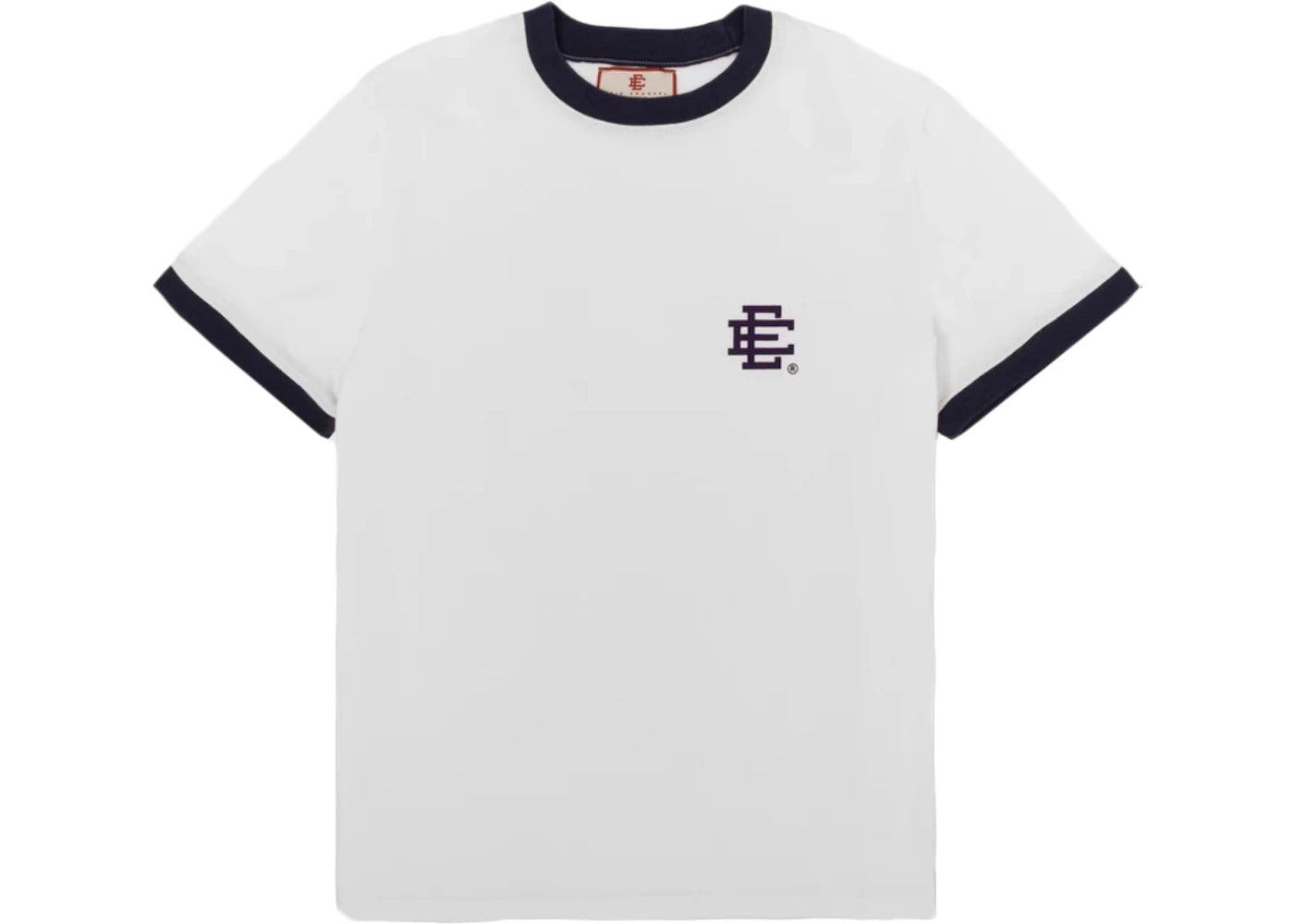 Eric Emanuel EE Ringer T-shirt White/Navy