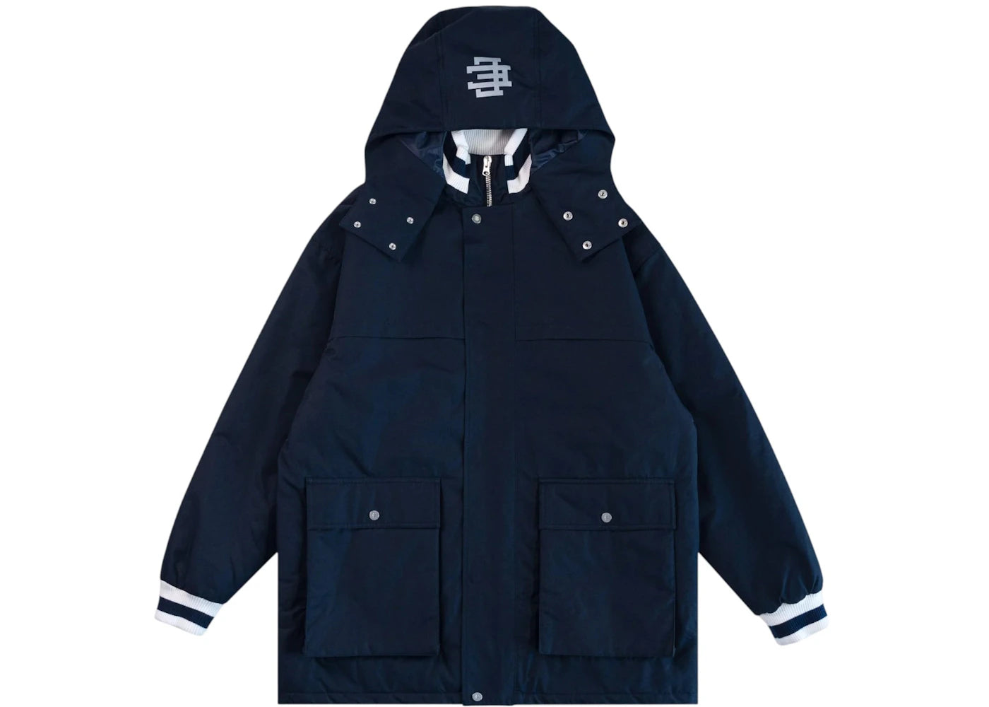 Eric Emanuel EE Sideline Parka Jacket Navy