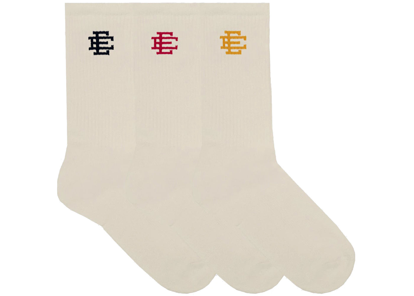 Eric Emanuel EE Socks 3 Pack Natural White