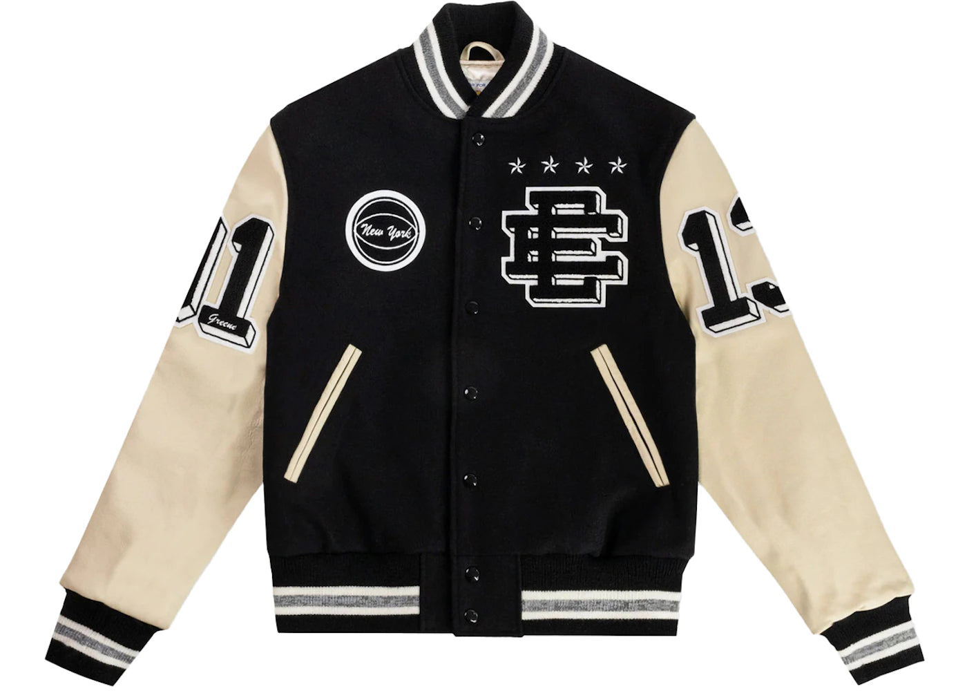 Eric Emanuel EE Varsity Jacket Black/Black