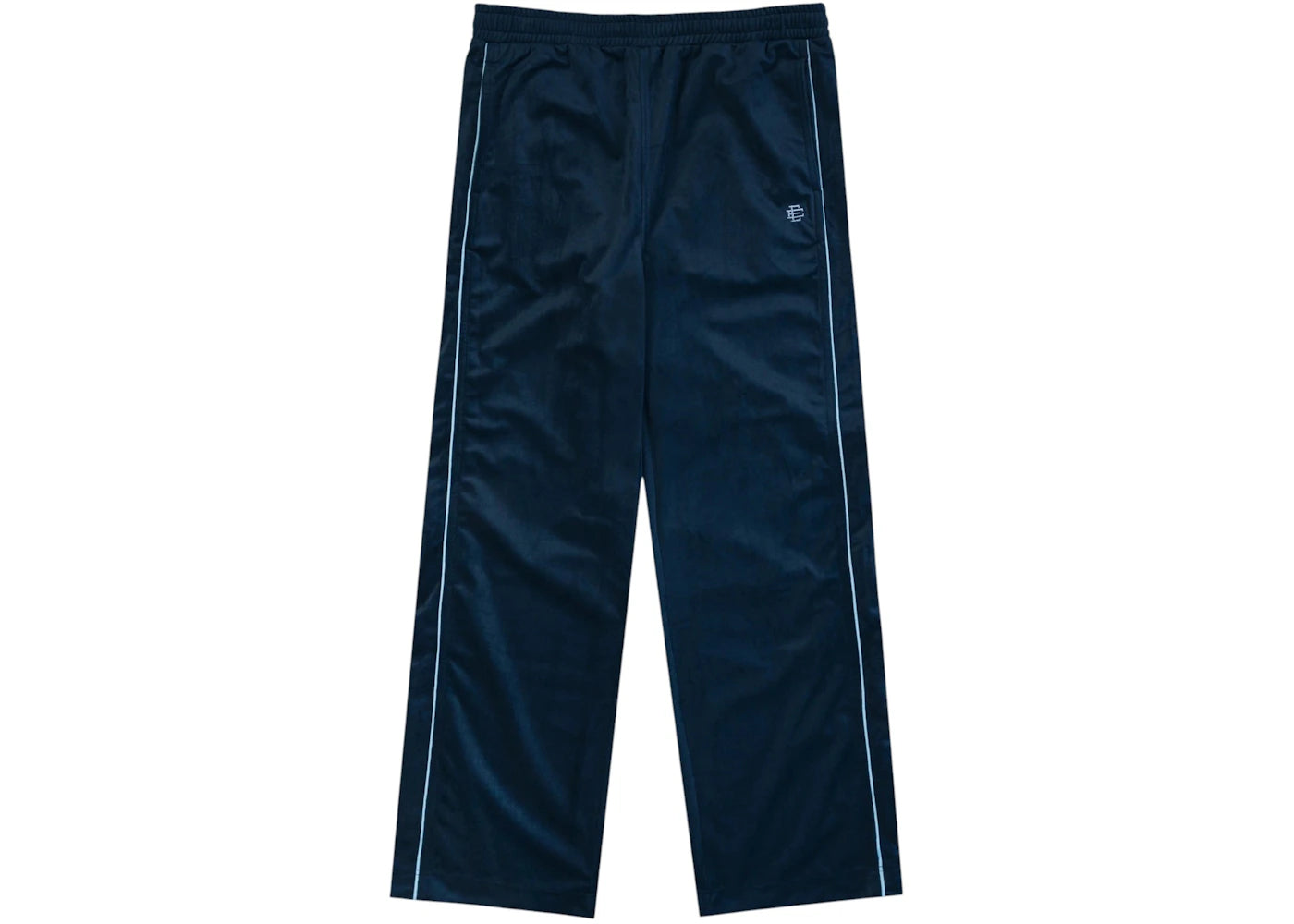 Eric Emanuel EE Velour Pants Navy/Baby Blue
