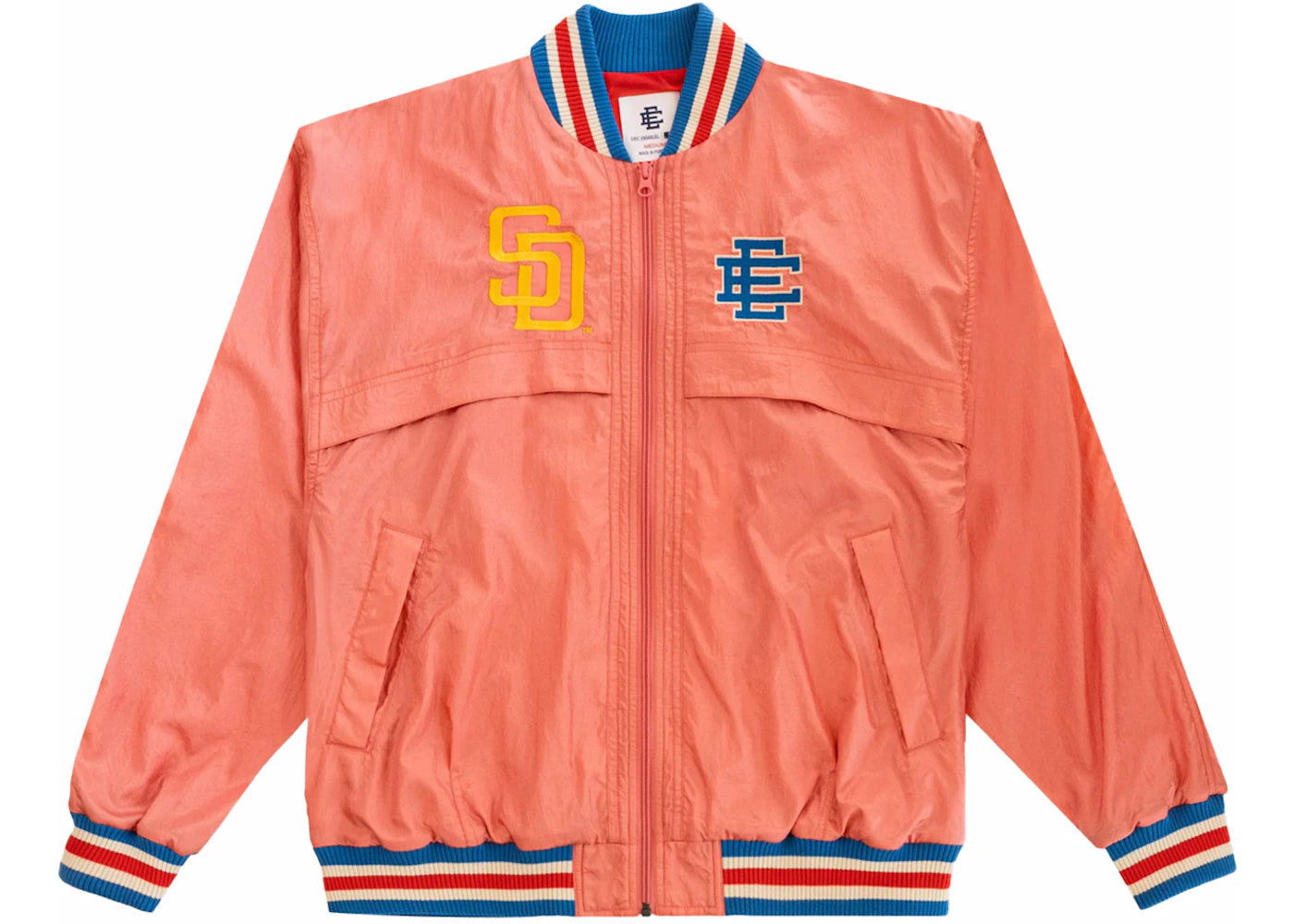 Eric Emanuel EE Windbreaker San Diego Padres
