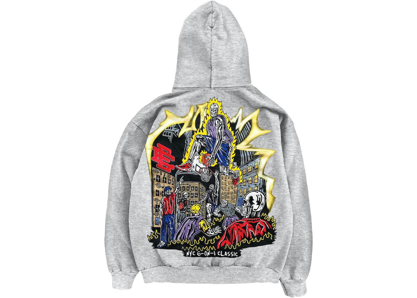 Eric Emanuel x Warren Lotas Jump Shot Hoodie Grey
