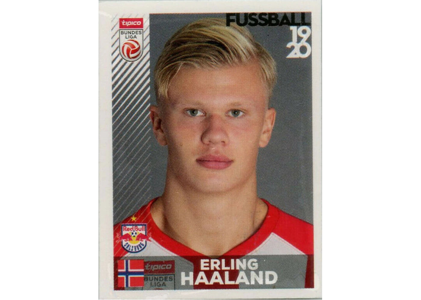 Erling Haaland 2019 Panini Fussball Sticker #32 (Ungraded)