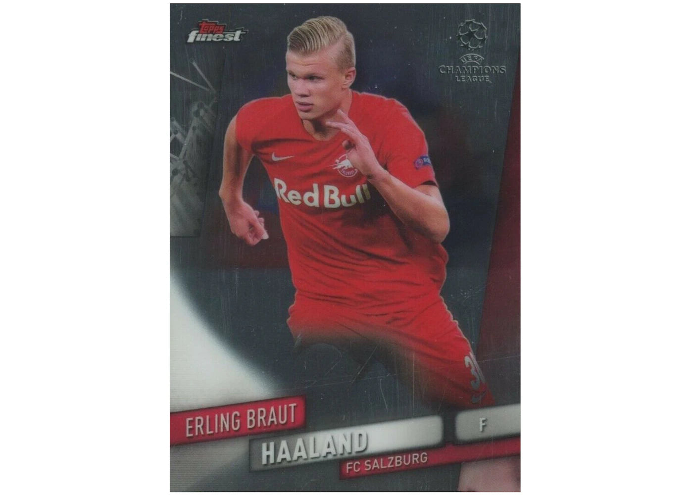 Erling Haaland 2019 Topps Finest Champions League #91 (Ungraded)
