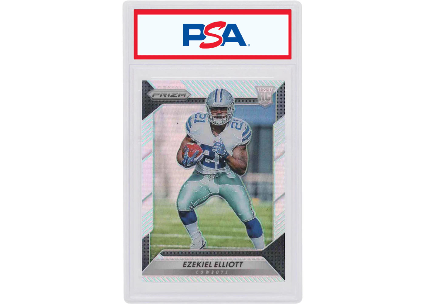 Ezekiel Elliott 2016 Panini Prizm Rookie Silver #238 (PSA or BGS Graded)