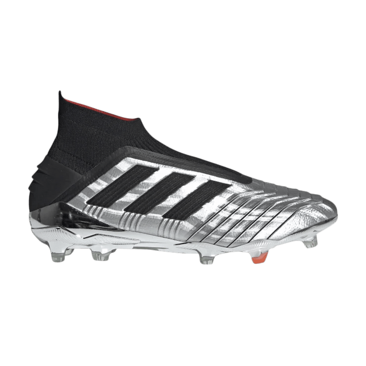 adidas Predator 19+ FG Silver Black Red