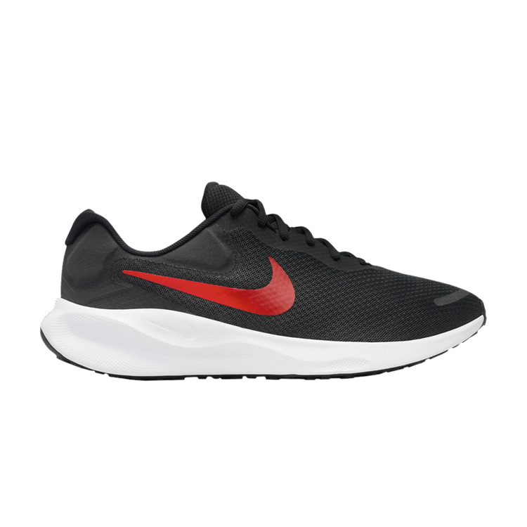 Nike Revolution 7 Black White University Red