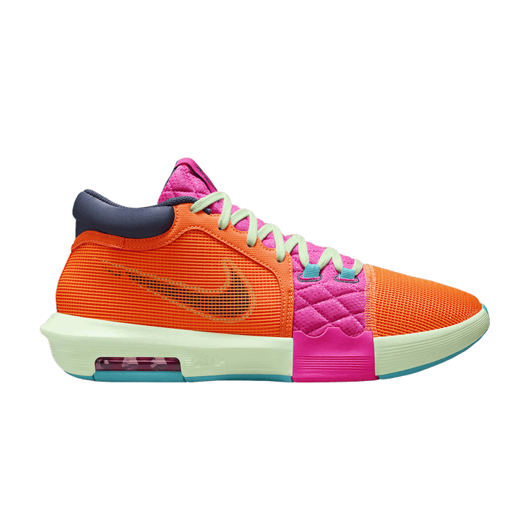 Nike LeBron Witness 8 Total Orange Laser Fuchsia