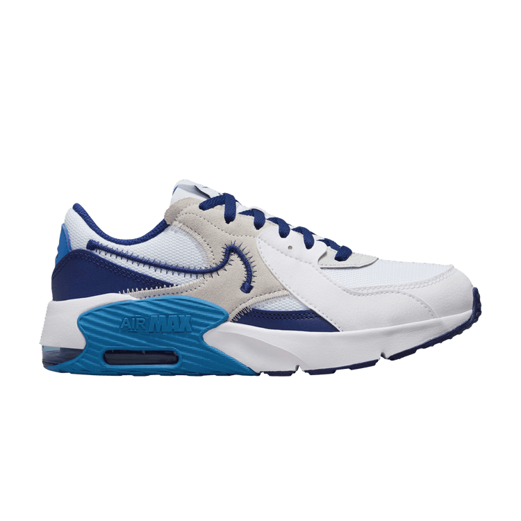 Nike Air Max Excee White Photo Blue Photon Dust Deep Royal Blue (GS)