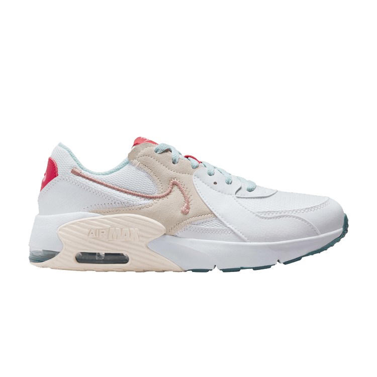 Nike Air Max Excee White Guava Ice Siren Red Red Stardust (GS)