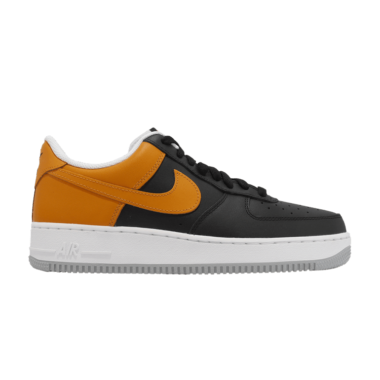 Nike Air Force 1 Low '07 Black Kumquat Light Smoke Grey