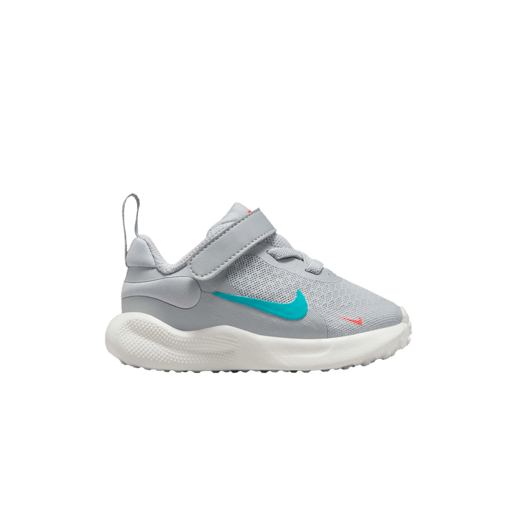 Nike Revolution 7 Wolf Grey Bright Crimson Summit White Dusty Cactus (I)