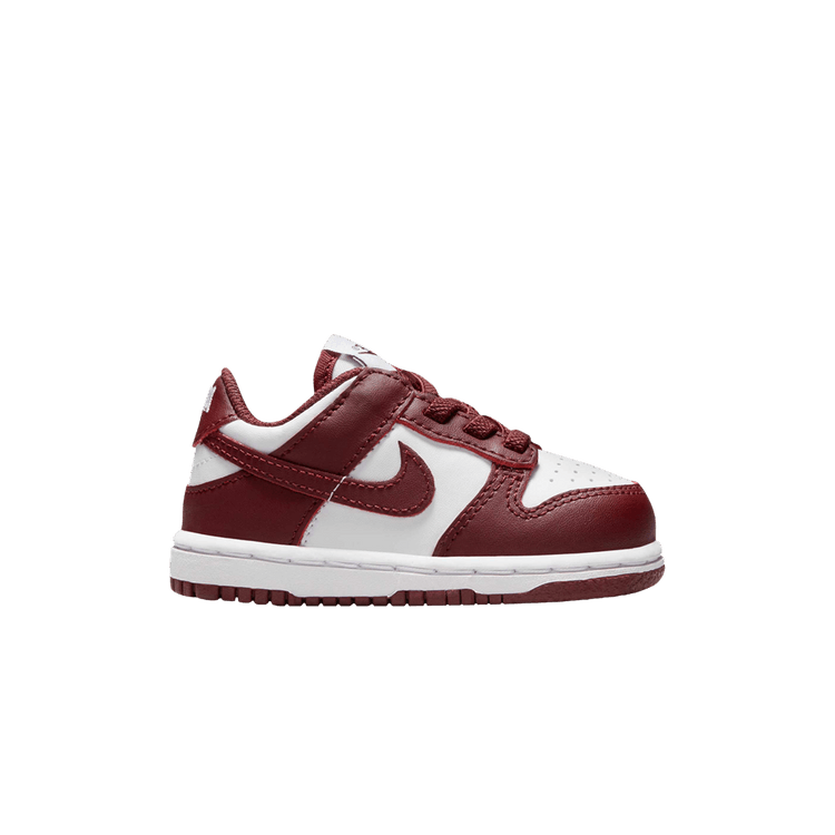 Nike Dunk Low White Gym Red Redwood (TD)