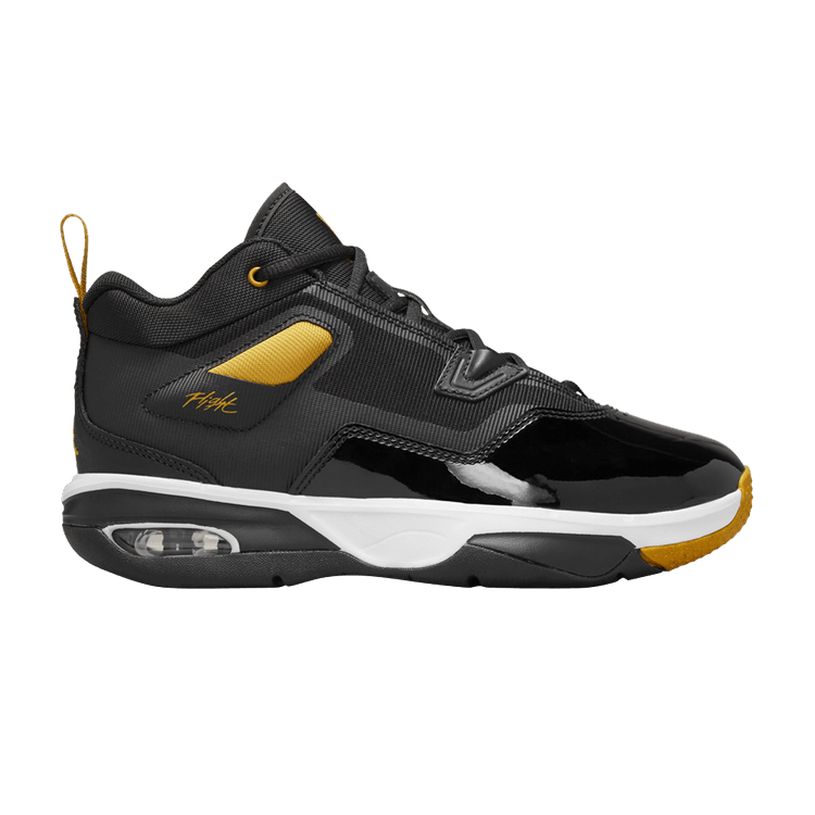 Jordan Stay Loyal 3 Black White Yellow Ochre (GS)