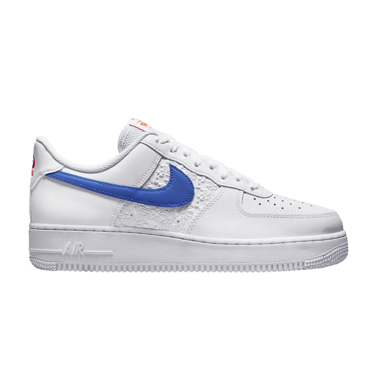 Nike Air Force 1 '07 Low Embossed Hoops Racer Blue