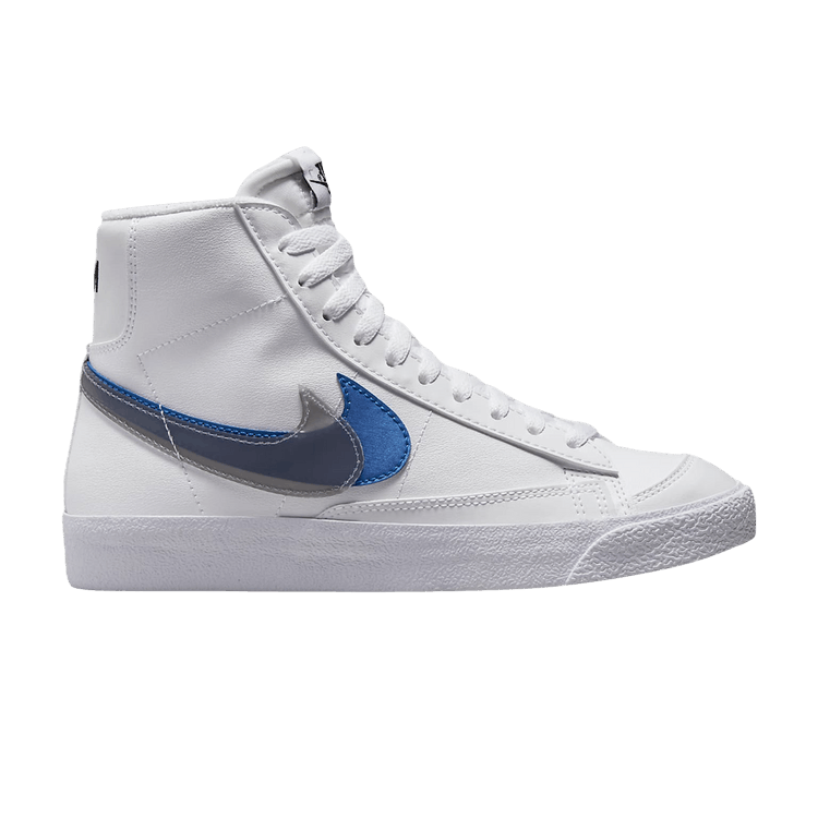 Nike Blazer Mid Next Nature Double Swoosh White Hyper Royal (GS)