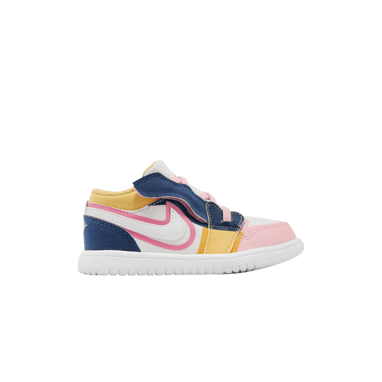 Jordan 1 Low ALT SE White French Blue Topaz Gold Coral Chalk (TD)