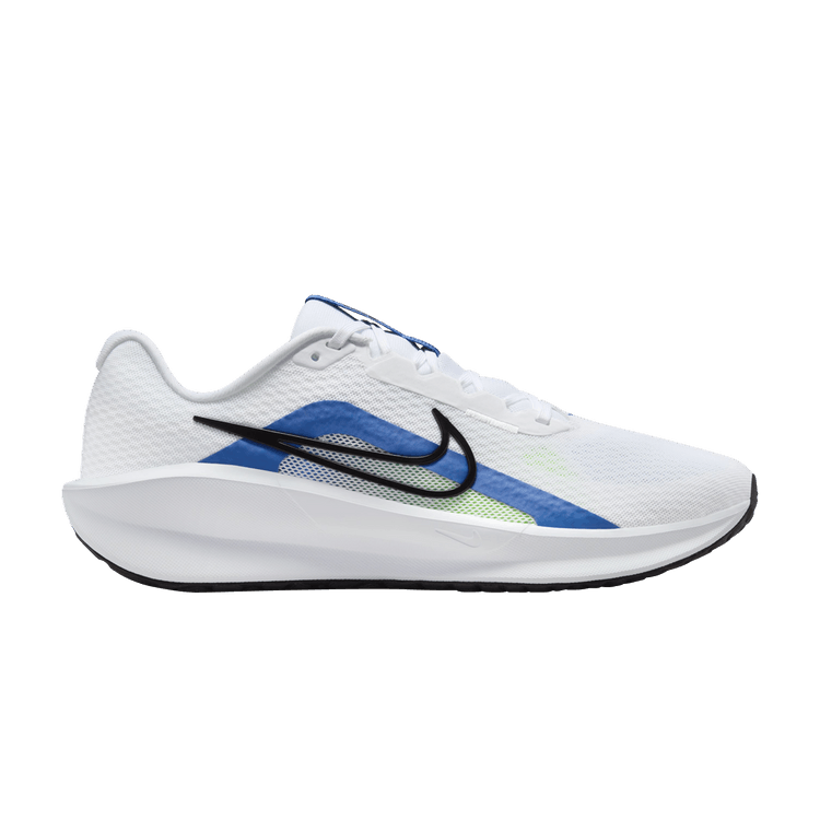 Nike Downshifter 13 White Star Blue Green Strike Black