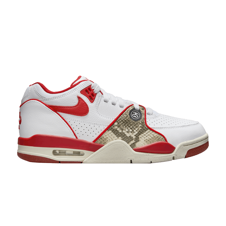 Nike Air Flight '89 Low SP Stussy Habanero Red