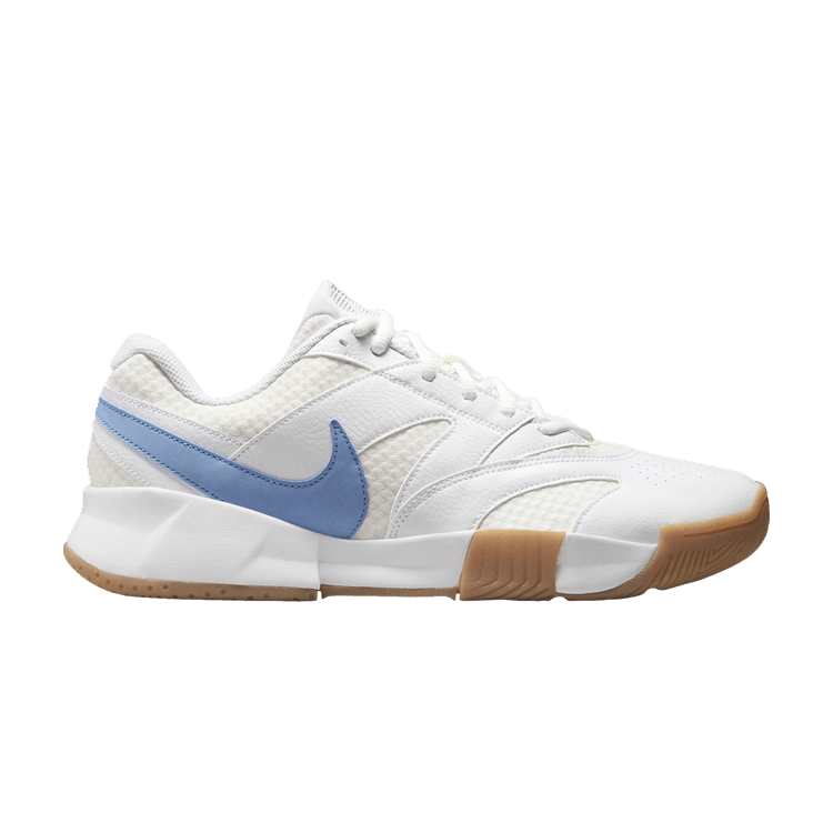 Nike Court Lite 4 White Sail Gum Light Brown Light Blue