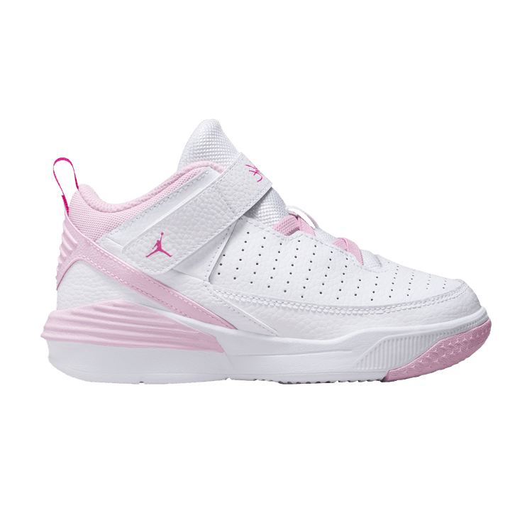 Jordan Max Aura 5 White Fierce Pink Medium Soft Pink (PS)